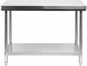 STÓŁ CENTRALNY SKŁADANY Z PÓŁKĄ 1000×700×H850MM YATO YG-09010