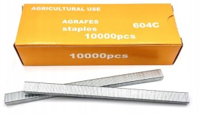 Zszywki do Tapenera na taśmę 604C - 10.000 szt