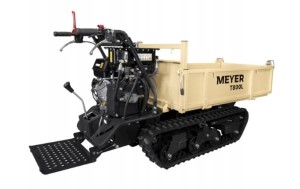 MINI WOZIDŁO GĄSIENICOWE Z WYWROTKĄ MEYER T800L SILNIK LONCIN 13KM 800KG