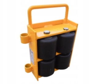 ROLKI TRANSPORTOWE PODWÓJNE 6000kg 6T VIBER-SYSTEM PRT6