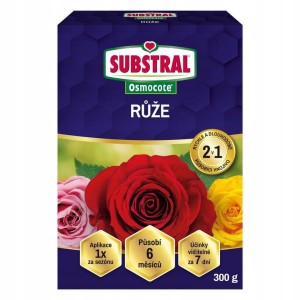 Nawóz Osmocote Róże do wszystkich róż pnących drzewkowych Substral 300g