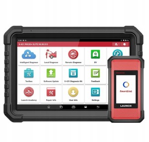 LAUNCH X431 PRO3S+ ELITE SMARTLINK V2.0 WARSZTAT PROGRAMOWANIE KODOWANIE
