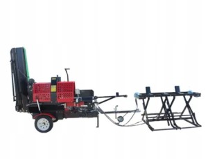Hydrauliczny podajnik kłód drewna do pił OPTIMAT