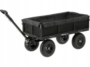 WÓZEK OGRODOWY XL 450KG Z POKROWCEM KOŁA 13" YT-86970