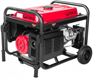 Agregat prądotwórczy przenośny jednofazowy Cedrus 5500 W benzyna