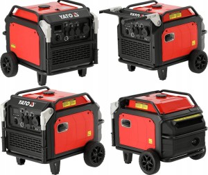 Agregat prądotwórczy przenośny jednofazowy Yato 5000 W benzyna