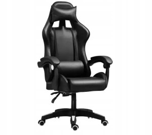 Fotel gamingowy Extralink G-524 do 150kg Skóra ECO Czarny