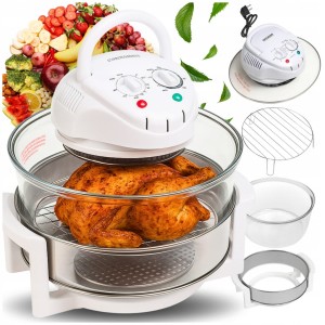 KOMBIWAR HALOGENOWY PIEKARNIK MULTICOOKER DUŻY TERMOOBIEG GARNEK 18L 1500W