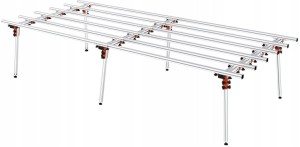 STÓŁ GLAZURNICZY DO WIELKICH FORMATÓW PŁYTEK 360x150 cm Yato YT-37101