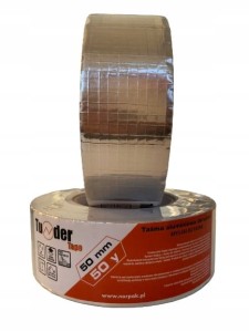 Taśma aluminiowa izolacyjna TUNDERTAPE 5 cm x 45 m
